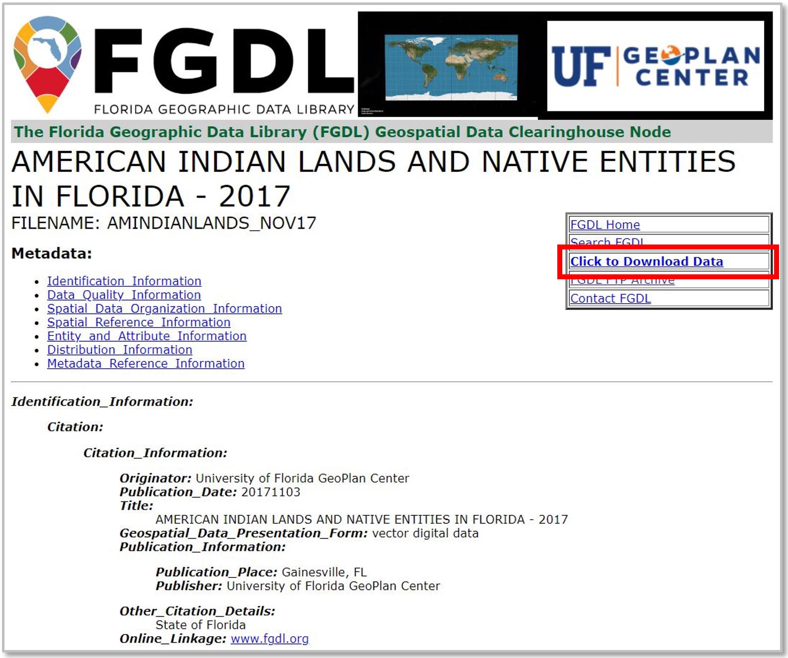 Frequently Asked Questions – Florida Geographic Data Library